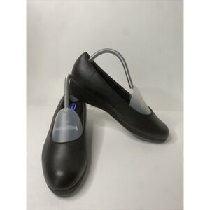 Dr Scholls Womens Black Slip On Shoes. Double Air-pillo. Very Comfy Size 9.5.
